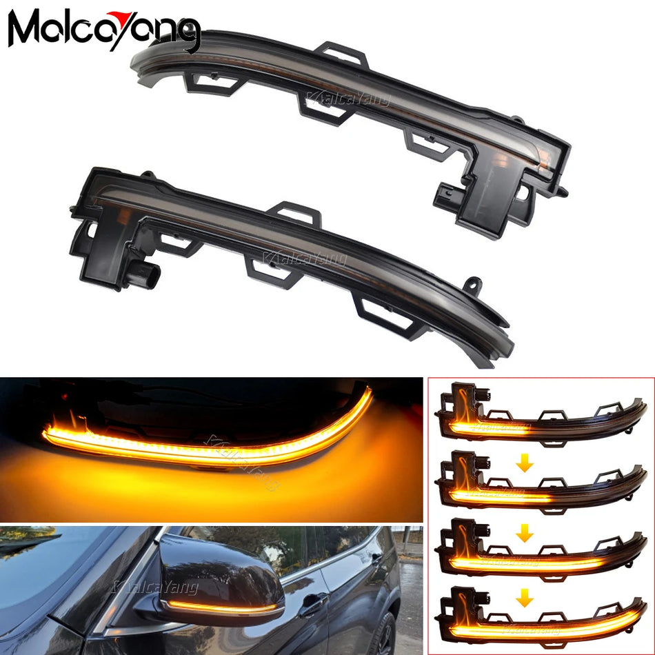 Luces de señal de giro LED dinámicas para BMW X3 X4 X5 X6 F25 F26 F15 F16