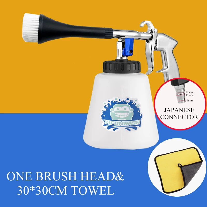 Tornado Car Interior Deep Cleaning Dust Gun &ndash; High Pressure JP one head towel