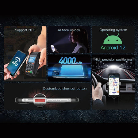 UNIWA W555 Global Version 4G NFC Smartphone &ndash; Android 12 OS