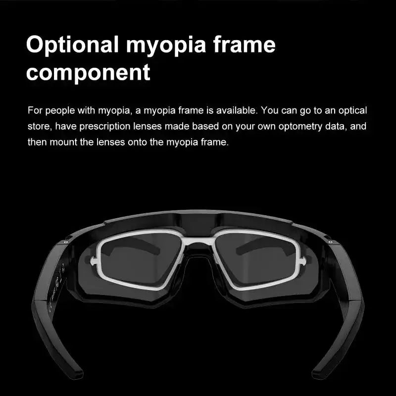 Lenovo AI Smart Glasses With 1080P Camera And ChatGPT For Sports Cycling by InterCyprus Trading Ltd