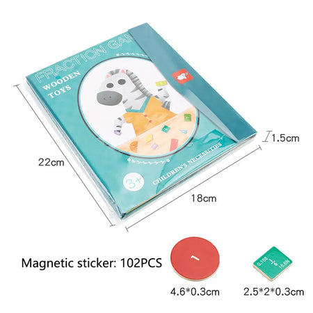 Magnetic Fraction Learning Toy &ndash; Hands On Learning Fun
