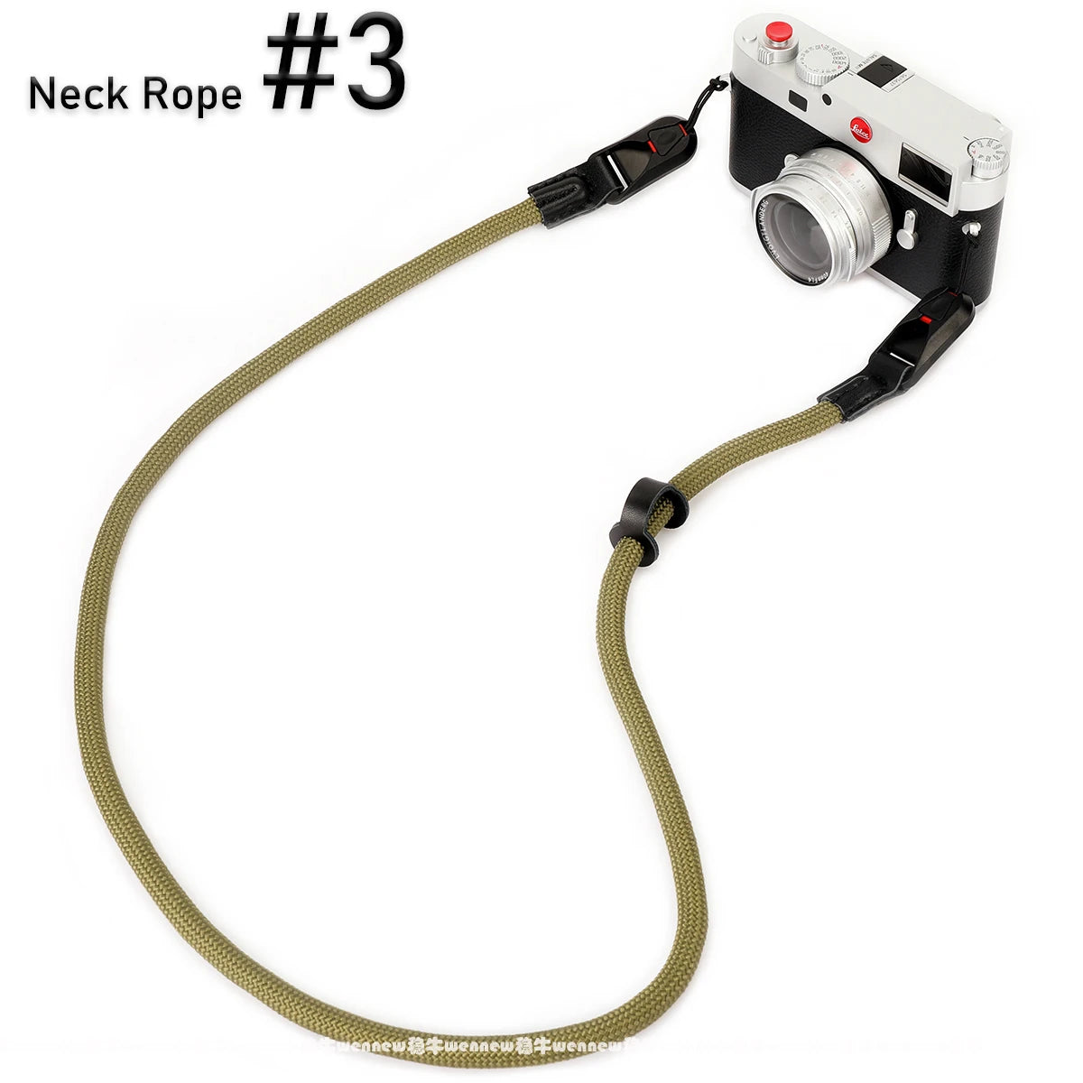 Nylon Rope Sling Camera Strap - Quick Release for Fujifilm, Sony, Nikon