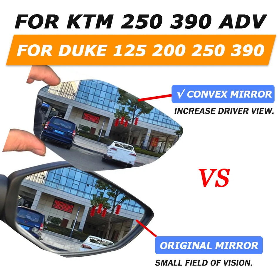 Αντανακλαστικός Καθρέφτης KTM 390 Duke με Υψηλής Ποιότητας Γυαλί για Αυξημένη Ορατότητα