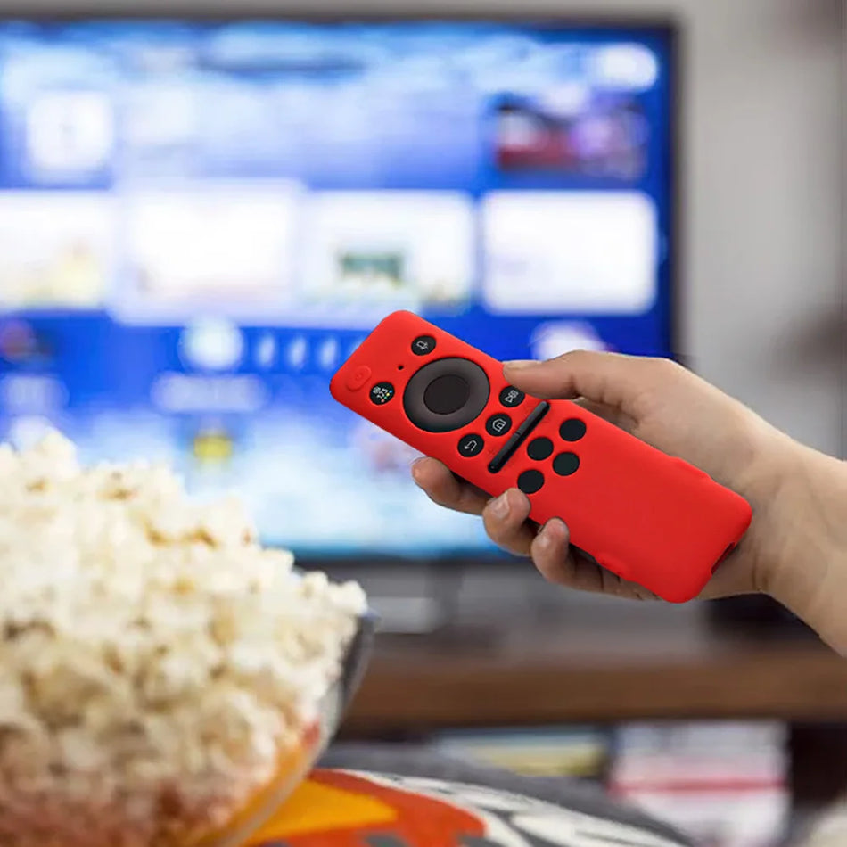 Kryt dálkového ovladače z silikonového materiálu odolný proti pádu BN59 01432A s šňůrkou