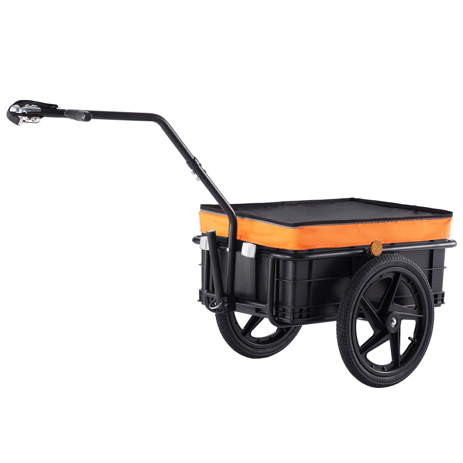 SucceBuy Bike Cargo Trailer &ndash; Foldable With 16 Inch Wheels