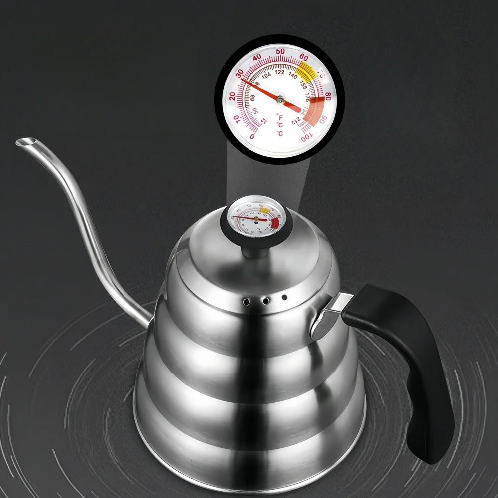 WUWANLI Stainless Steel Pour Over Coffee Pot &ndash; Precise Temperature Control