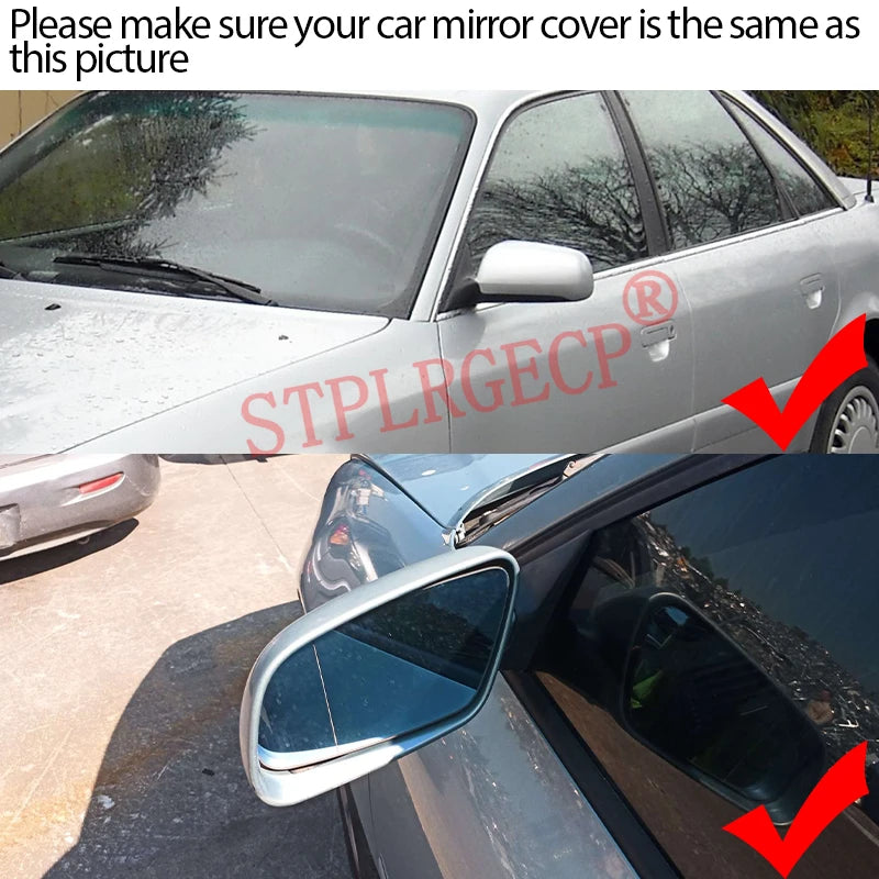 Θερμαινόμενο Γυαλί Καθρέφτη Πλευράς Για Audi VW A3 A4 A6 Golf Jetta Passat