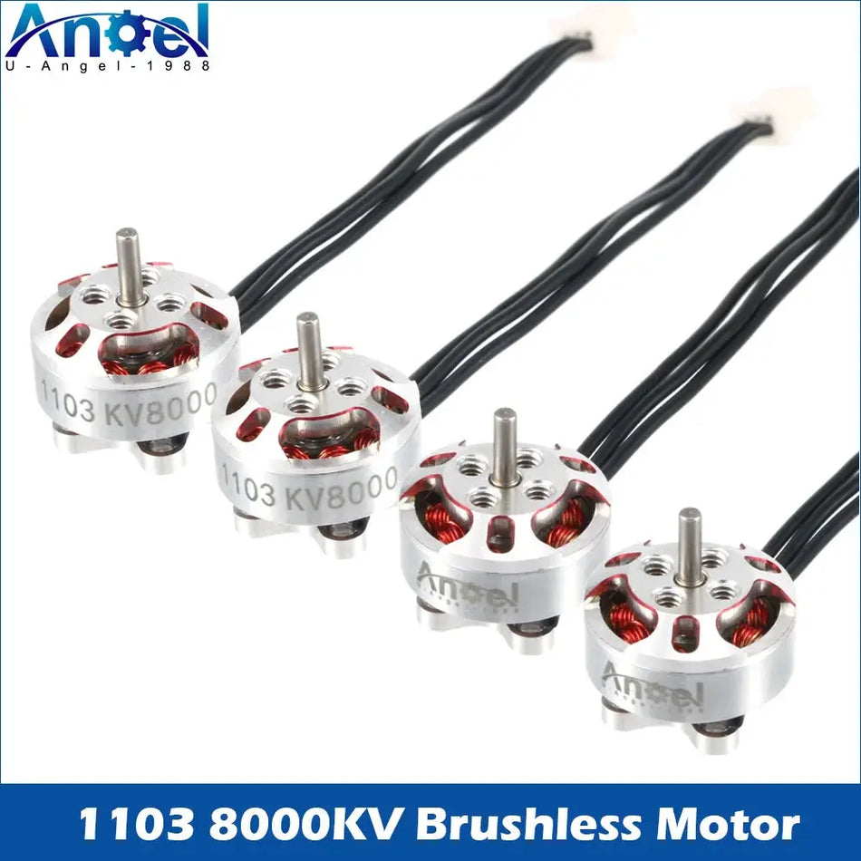 4/8pcs UAngel A1103 1103 8000KV 2-3S Brushless Micro Motor For 1.6-2.5Inch Whoop 2-3inch Toothpick FPV by InterCyprus Trading Ltd
