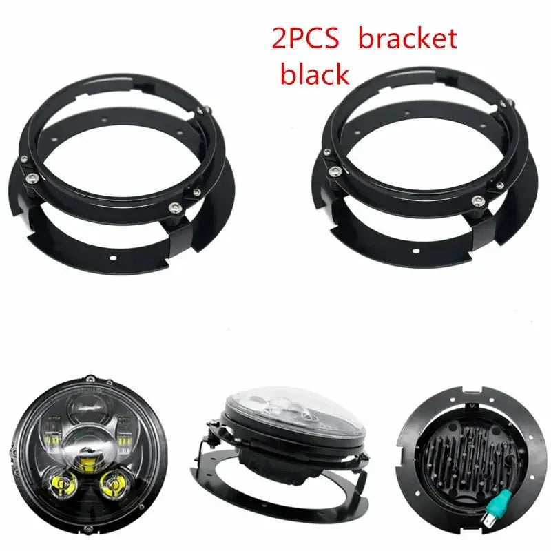 2x 5.75 inch led headlight High/Low beam halo for Speed Triple & Street Triple & Thunder 5 3/4" projector by InterCyprus Trading Ltd