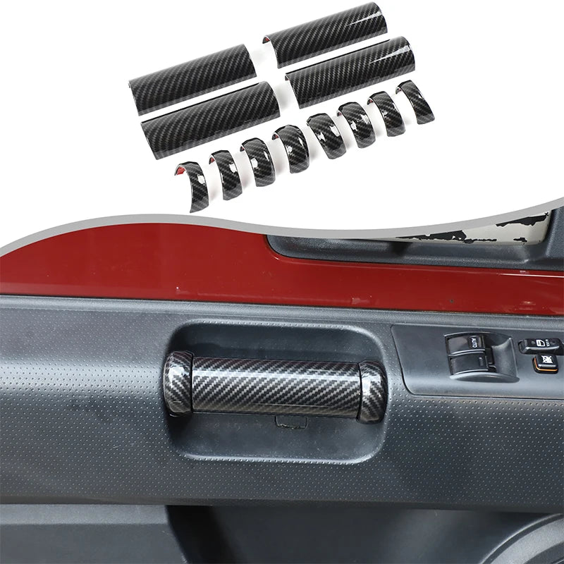 Toyota FJ Cruiser ABS углеродное волокно накладка на ручку дверной панели