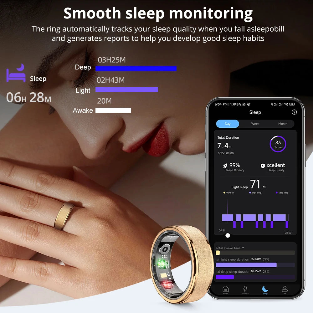 COLMI R10 Smart Ring - Health Monitor with 5ATM Waterproof &amp; Multi-sport Mode