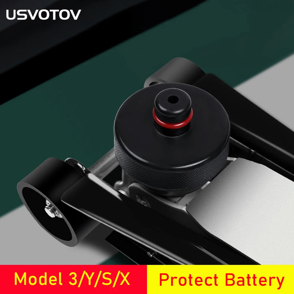 Gummalyftjackadapter för Tesla Model 3/Y/S/X Batteriskydd under underhåll