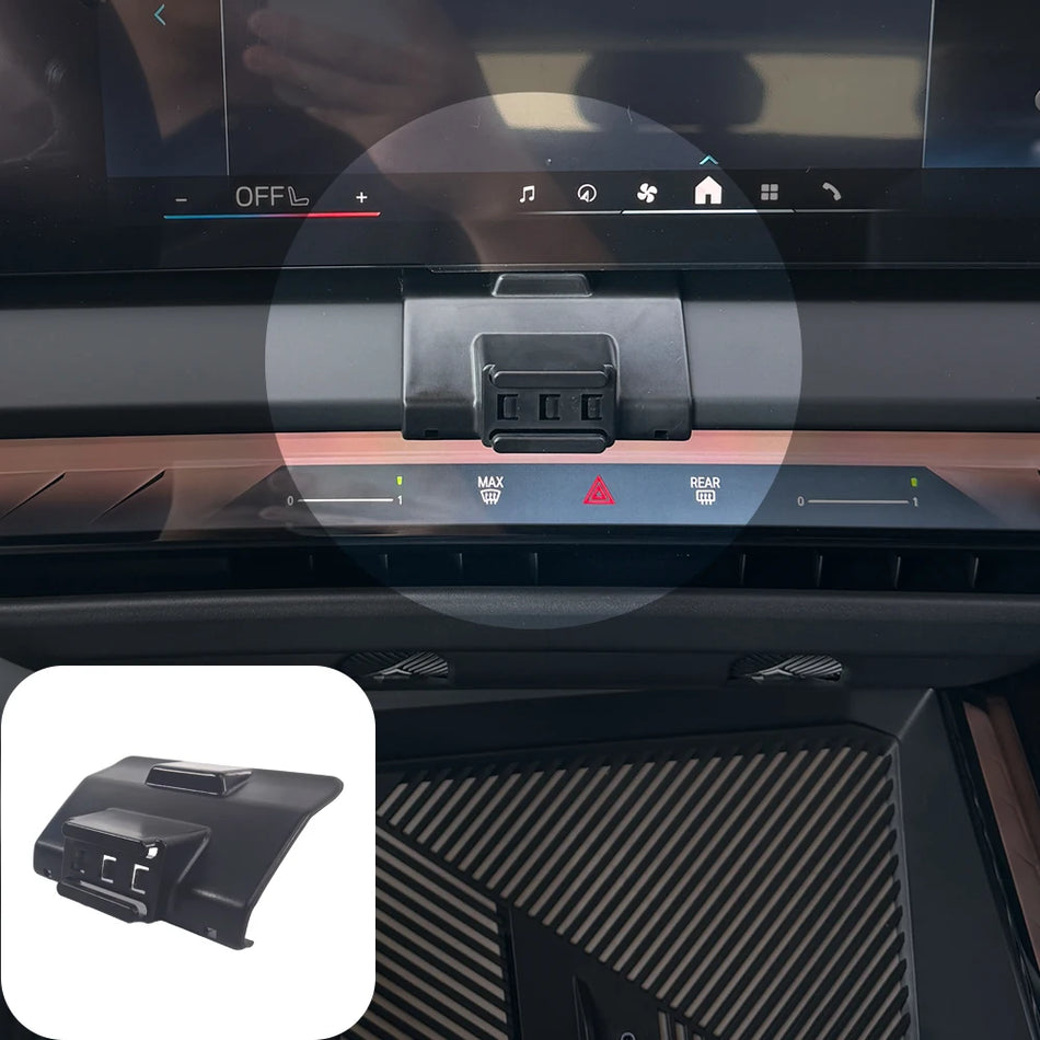 BMW X3 G45 2025 Trådlös Laddning Gravitation Ställ Telefonfäste