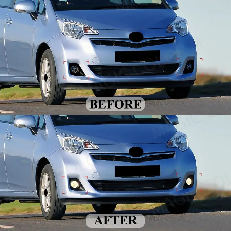Led Fog Lamp For Toyota Ractis 2010 2011 2012 2013 2014 Auto Bumper Front Light Head Lamp Replacement Cover Car Accessories 12V by InterCyprus Trading Ltd