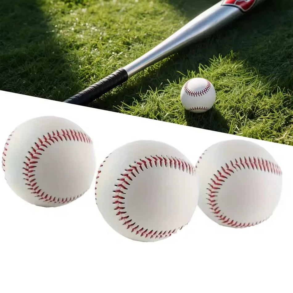 Käsinommeltu baseball-harjoituspallo 7 cm harjoituspehmeä pallo kenttäharjoituksiin