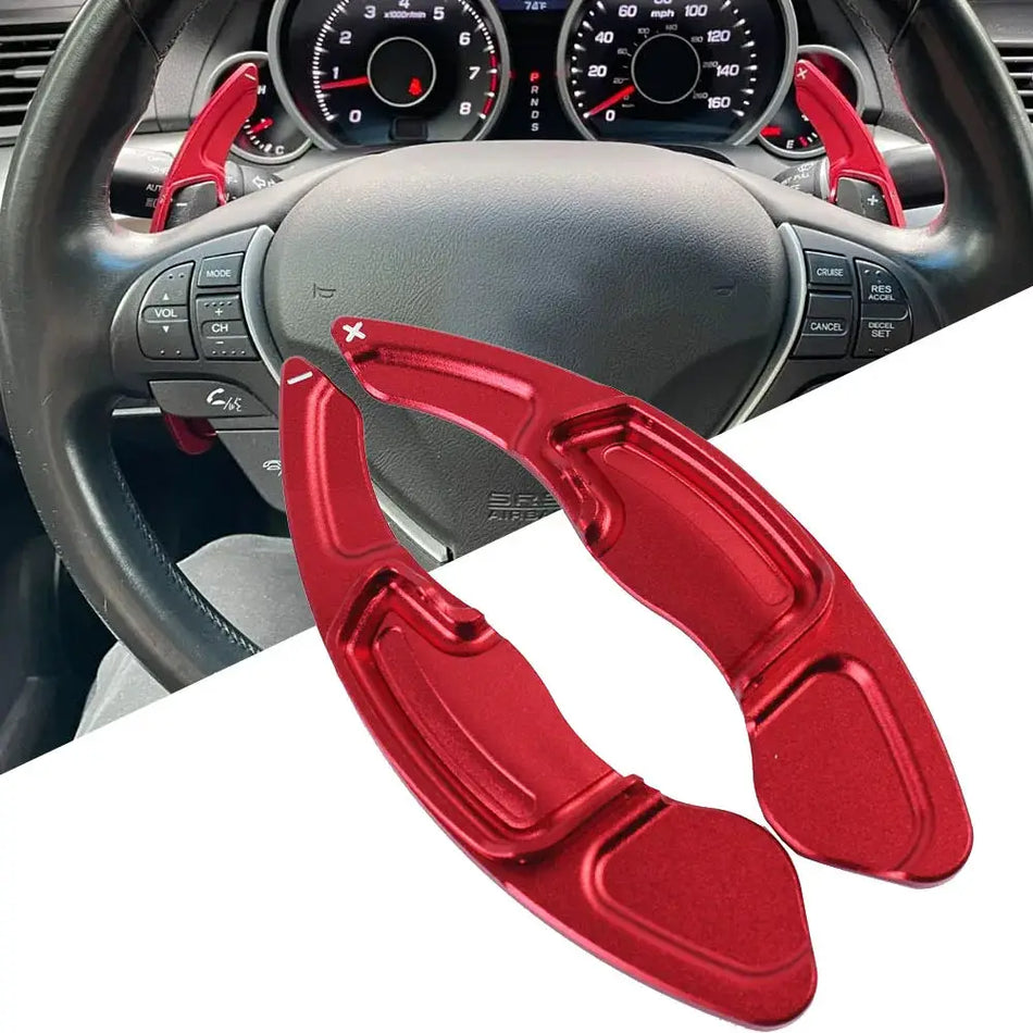 Aluminum Alloy Paddle Shifters for Honda Accord Odyssey Acura MDX ILX RDX TLX by InterCyprus Trading Ltd