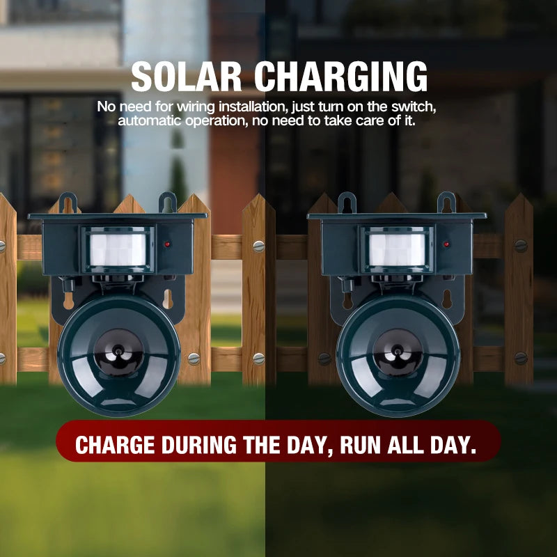 Solar Ultrasonic Bird Repellent &ndash; Eco Friendly Solar Power