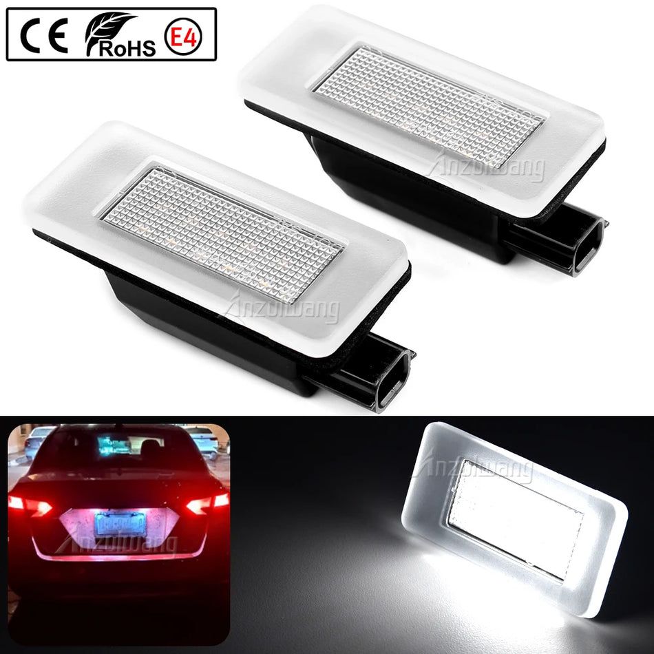 Luces de Placa de Matrícula LED para Nissan Suzuki Dacia C27 Altima Landy Duster