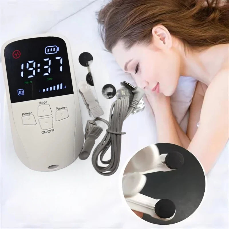 Vagus nerve stimulation device Insomnia Anxiety Depression CES Sleeping ...