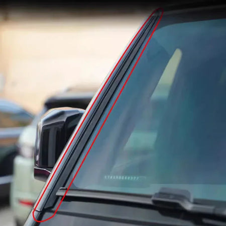 Land Rover Defender L663 A-Pillar Rubber Molding - Soundproof Windshield Edge Sealing Strip Car Accessories