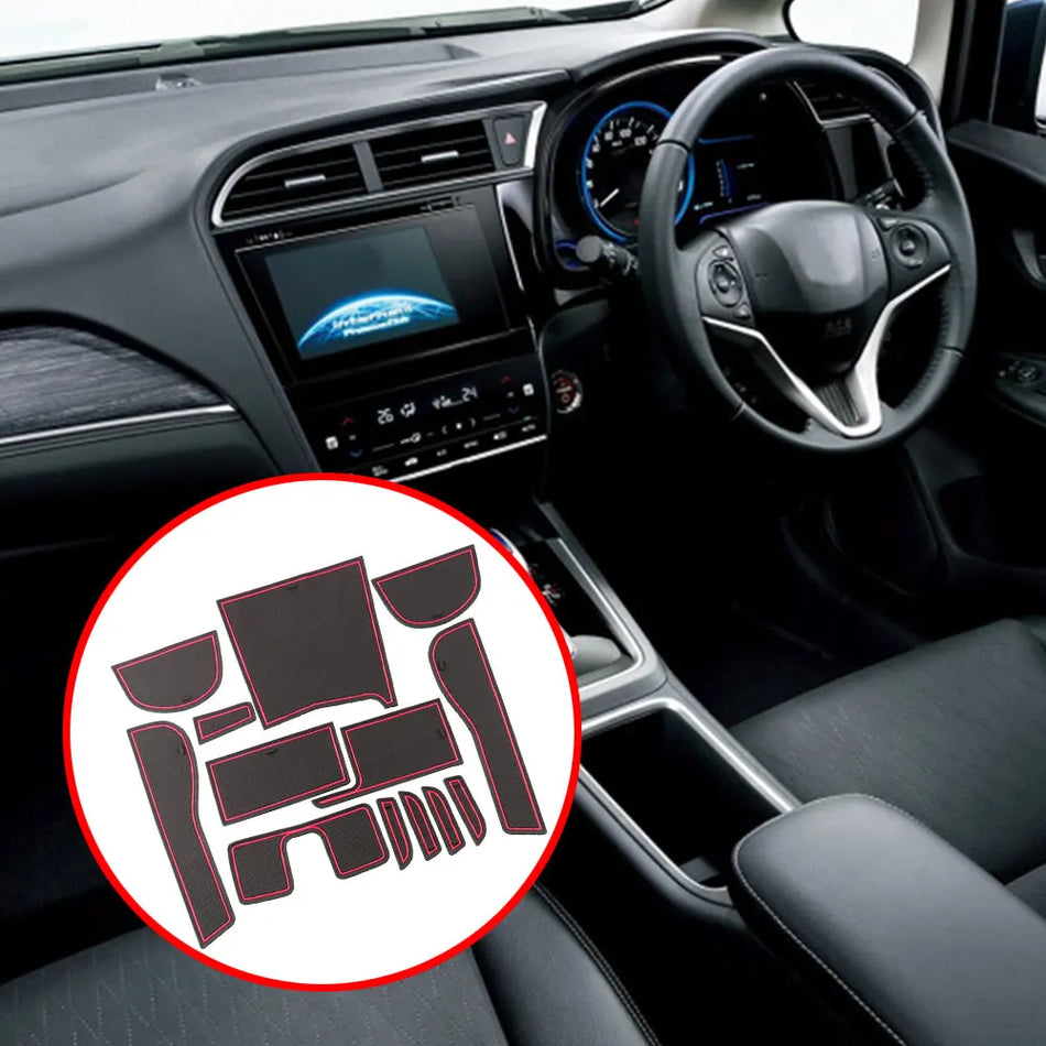 Mata na rowki drzwiowe do Honda Shuttle GK8-9 GP7-8, antypoślizgowy lateks, ulepszenie wnętrza RHD