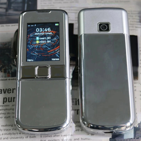 8800 Classic Slider Senior Phone &ndash; Big Button Convenience Silver / Standard