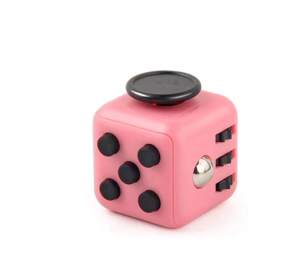 Solid Colour Fidget Decompression Dice for Stress Relief 3