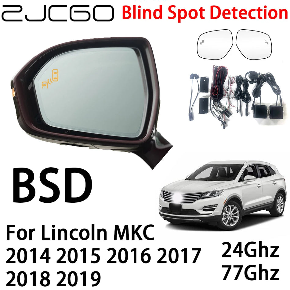 Sistema de Aviso de Radar Lincoln MKC com Detecção de Ponto Cego