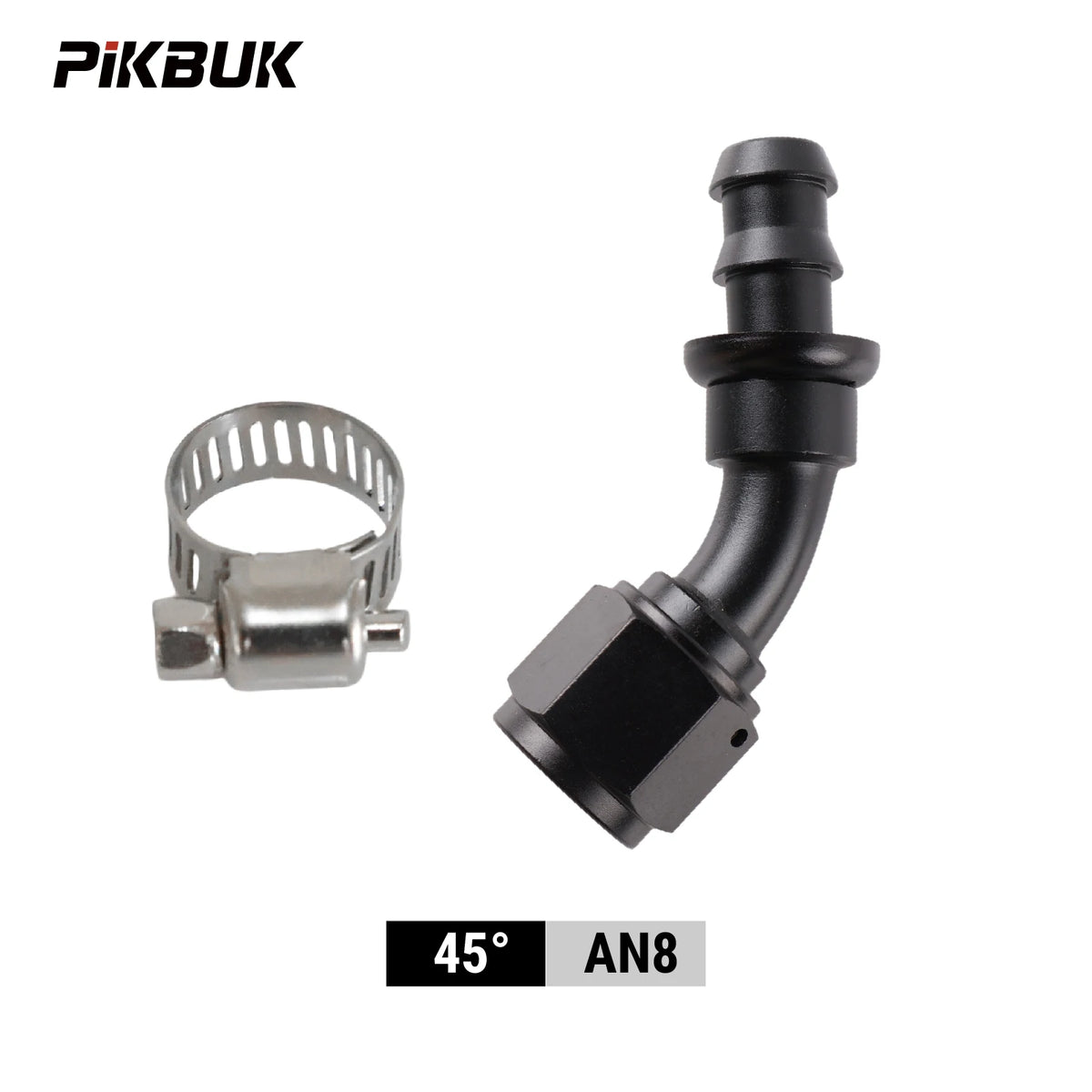 Reusable AN Push-On Hose Fittings With 0 45 90 180 Angles For Fuel Lines by InterCyprus Trading Ltd
