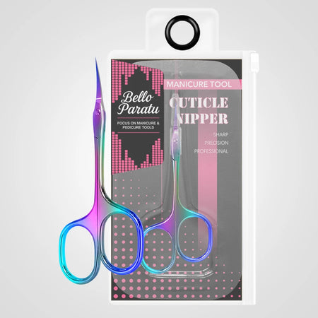 1Pcs Cuticle Scissors Extra Fine Curved Blade &ndash; Ultra Sharp MULTI