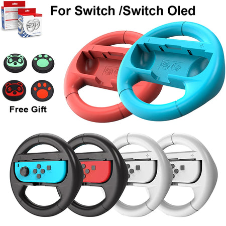 Nintendo Switch Joy-Con Steering Wheel Holder - Enhance Your Gaming Experience