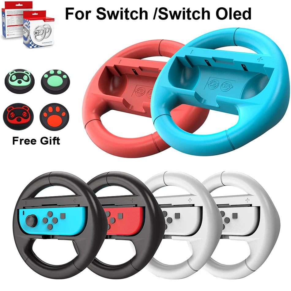 Nintendo Switch Joy-Con Steering Wheel Holder - Enhance Your Gaming Experience