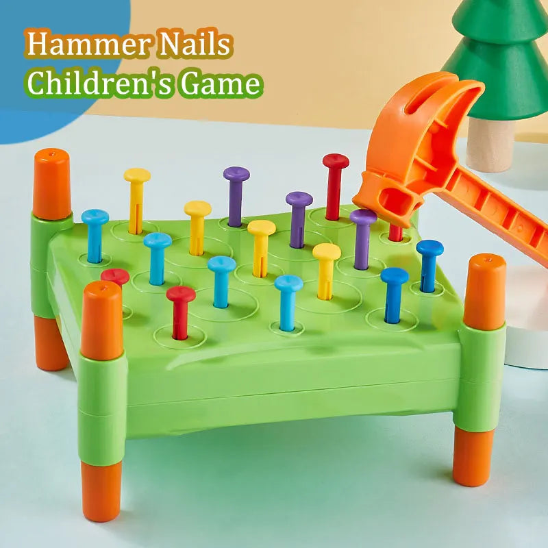 Montessori Nail Screw Games MY10059 - Fine Motor Training