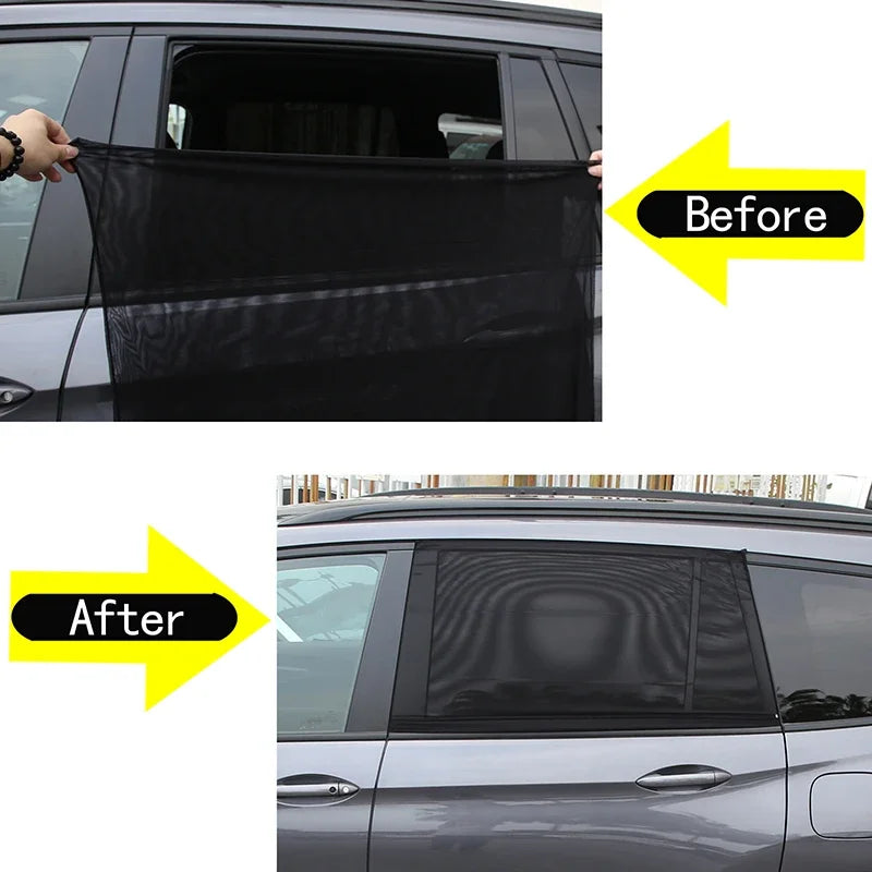 Cortina de Janela Honda Pilot, Protetor Solar, Rede Mosquiteira, 2 Peças