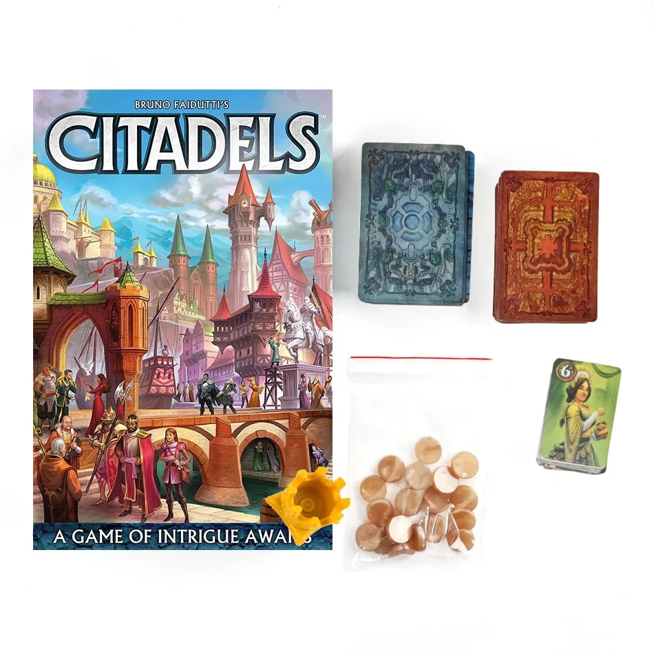 Citadels Revised Edition Board Game Master Builder Showdown
