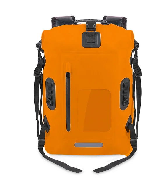30L Waterproof Dry Bag Camping Backpack &ndash; Leakproof Orange / 30 - 40L