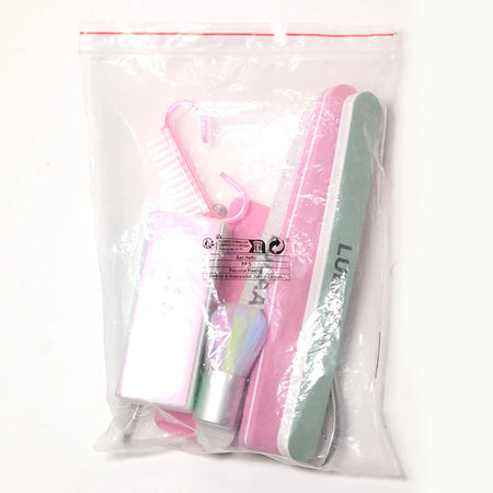 YIKOOLIN 12Pcs Nail Set Art Manicure Kit &ndash; All In One Tools