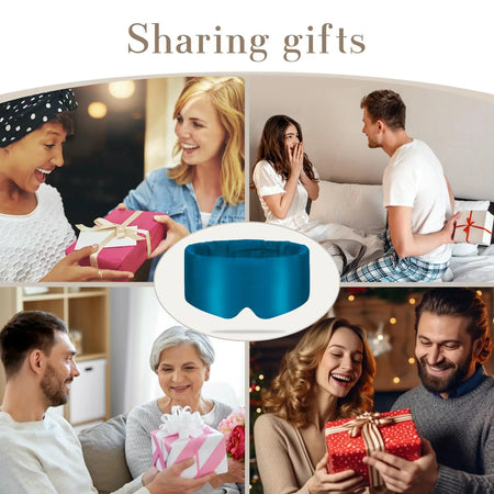 Mulberry Silk Sleep Mask &ndash; Light Blocking For Travel