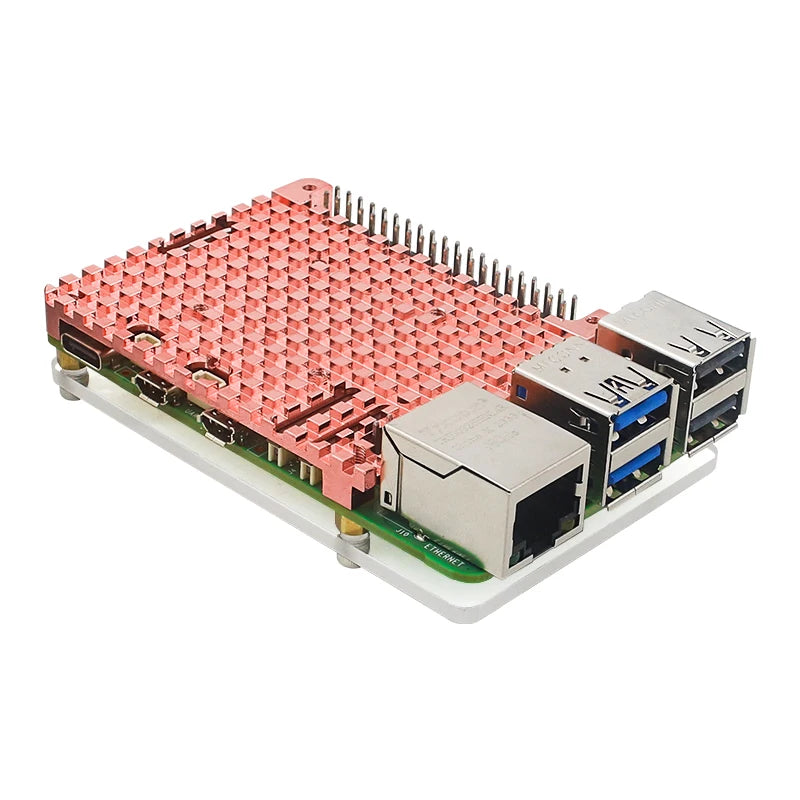 Raspberry Pi 5 Active Cooler &ndash; Premium Pure Copper Heatsink with Optional PWM Fan