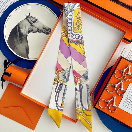 JTVOVOC Silk Scarf &ndash; Elegant Versatility for Any Outfit JZP023-05 / 5x85cm