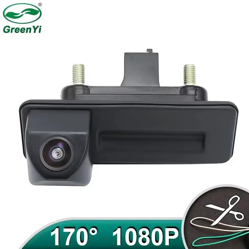 Greenyi CVBS AHD 1080P Vehicle Trunk Handle Car Reverse Backup Camera For VW Skoda Octavia 2 3 A5 Fabio Yeti Superb Audi A1 A3 by InterCyprus Trading Ltd