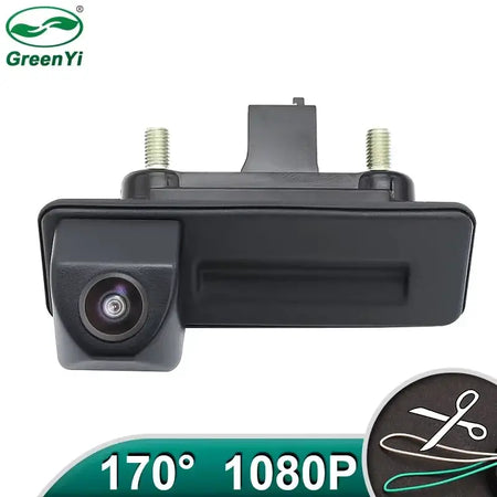 Greenyi CVBS AHD 1080P Vehicle Trunk Handle Car Reverse Backup Camera For VW Skoda Octavia 2 3 A5 Fabio Yeti Superb Audi A1 A3 by InterCyprus Trading Ltd