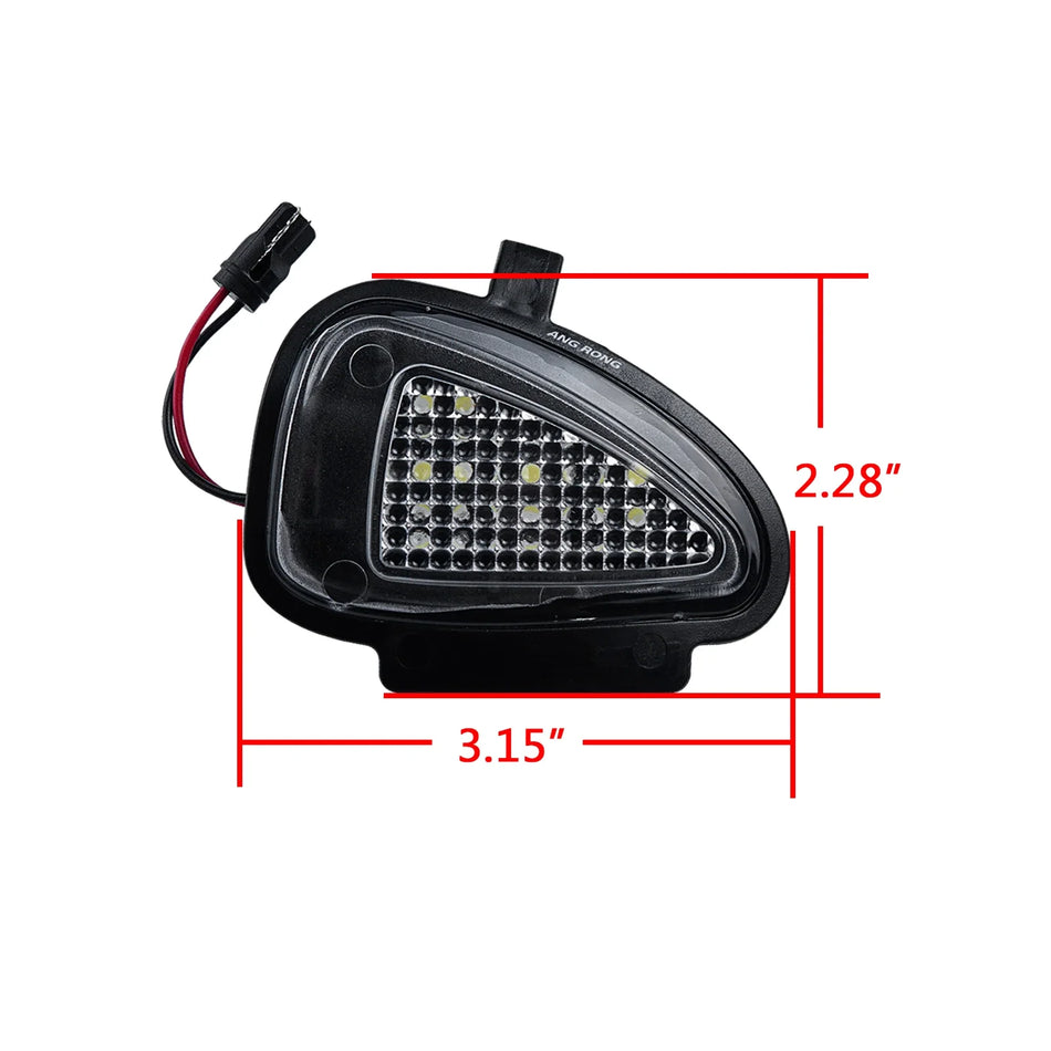 VW Jetta MK4 LED Mirror Puddle Light Pair for Golf MK6 Touran