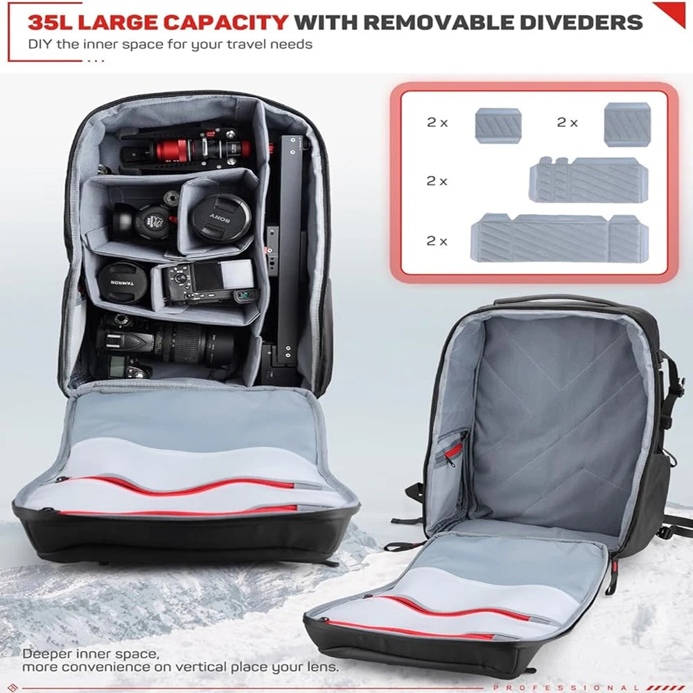 IFOOTAGE Beave BV-R35 Rolling Camera Bag &ndash; Wheeled Design