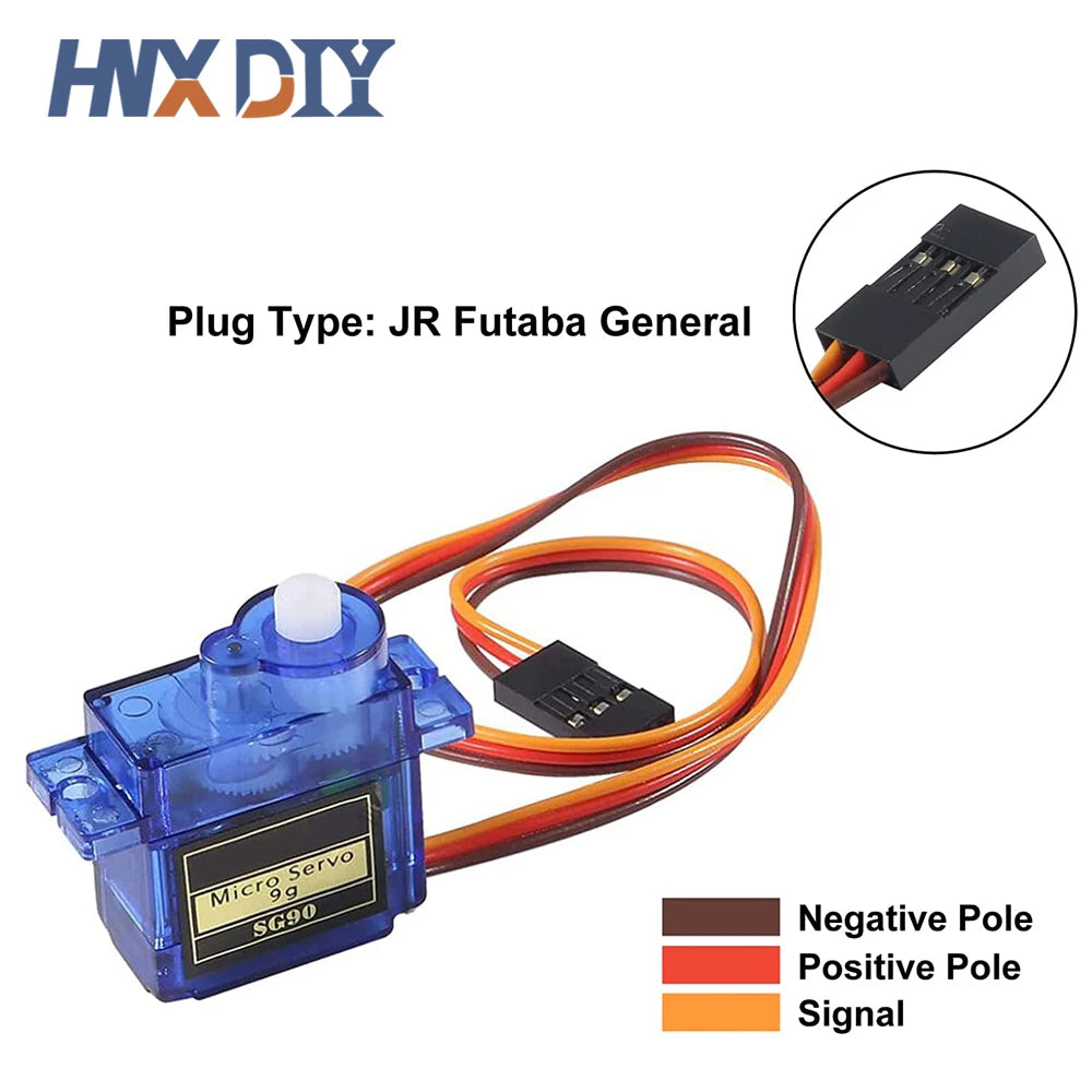 SG90 9G Micro Digital Servo Motor &ndash; Precision Control for RC Aircraft