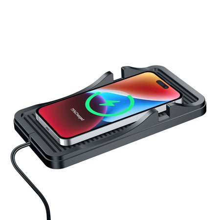 15W Wireless Car Charger Dock Pad &ndash; Fast Wireless Charging