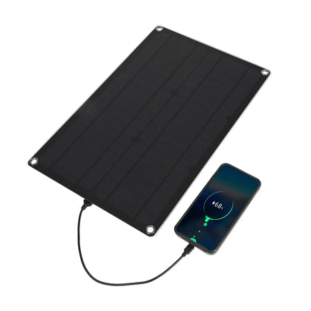 Luxuglow 60W Solar Panel Kit &ndash; USB and DC Output Charger