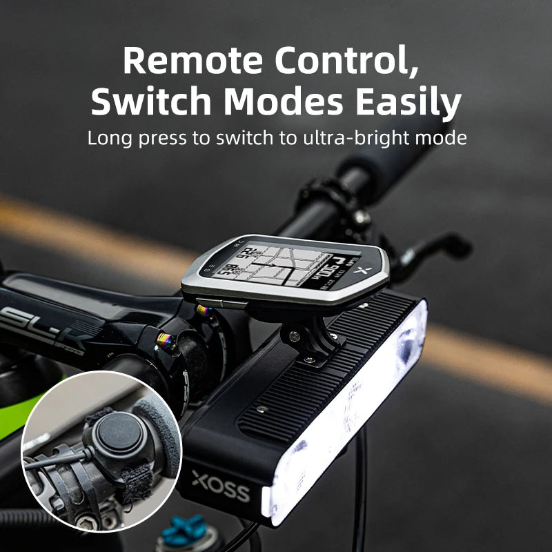 XOSS XL3000 3000Lm Waterproof Aluminium Alloy Bike Headlight