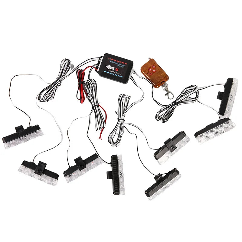 3LED Car Grid Strobe Light &ndash; Emergency Strobe Beacon