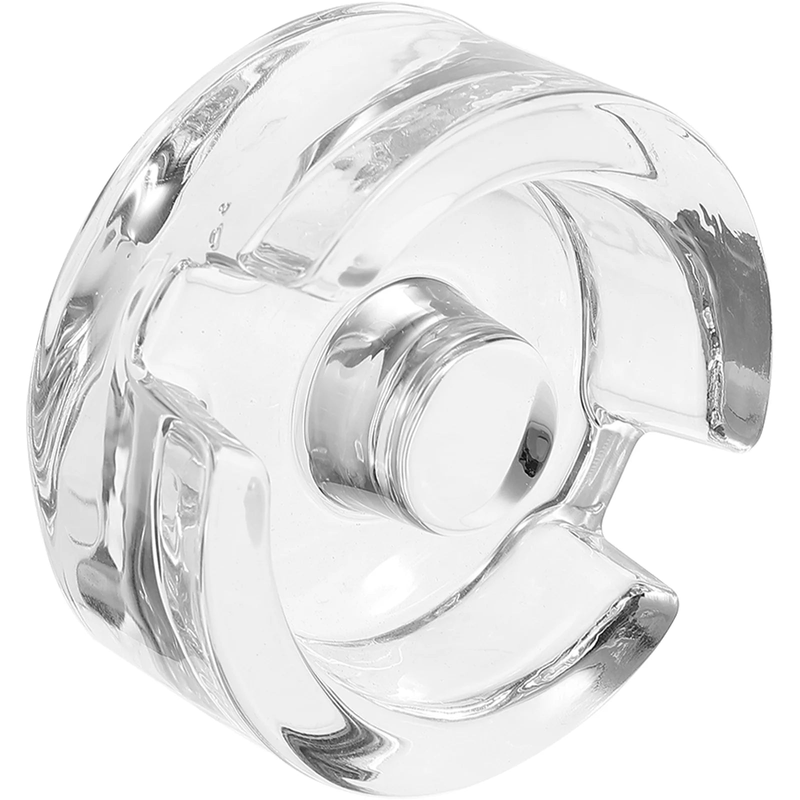 Small Transparent Fermentation Weight Lid &ndash; Glass Weights 7x7CM / Transparent